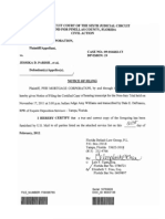 Parris Transcript - A Foreclosure Trial Transcript, Evidentiary Objections Made and SUSTAINED, Judgment For Defendant!