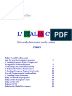 L' Italia C'È: Noteworthy Data About A Worthy Country