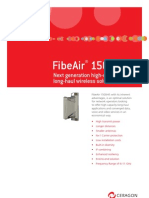 Fibeair 1500Hp: Next Generation High-Capacity Long-Haul Wireless Solutions