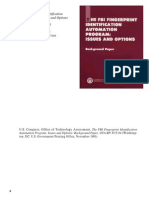 November 1991: The FBI Fingerprint Identification Automation Program: Issues and Options