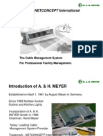 A. & H. MEYER NETCONCEPT International: The Cable Management System For Professional Facility Management