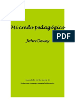 Mi Credo Pedagógico