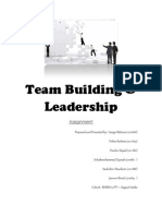 Team Building & Leadership Assignment