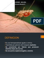 Paludismo - Malaria