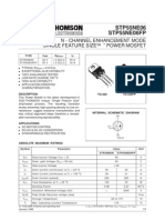 STP55NE06 STP55NE06FP: N - Channel Enhancement Mode " Single Feature Size " Power Mosfet