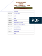 Industrial Safety - Factory Act - Model Rules Dgfasli