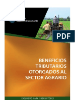 Beneficiostributarios Sector Agrario