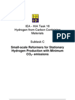 Hydrogen From Carbon Containing Materials