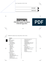 Ferrari Becker 4372 Operation Manual