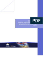 DR Mainland Southwest Employment Projection 2010 2015