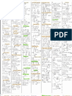 Andrew's Intermediate Mechanics Cheat Sheet