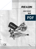 Scie A Onglet - Rexon SM2150AE