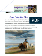 Pintar Con Oleo - Como Aprender A Pintar - Pintura en Oleo