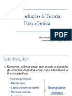 1 Introducao A Teoria Economica