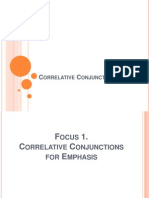 Grammar 6 - Unit 11 - Correlative Conjunctions