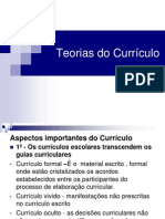 Curriculo e Teorias Do Currículo