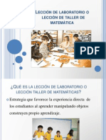 Lección Laboratorio