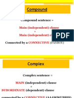 Compound and Complex Sentences