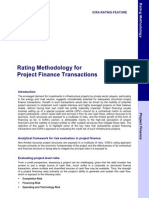 Rating Methodology For Project Finance Transactions