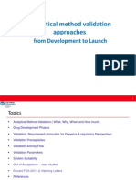 Analytical Method Validation 21 Jul