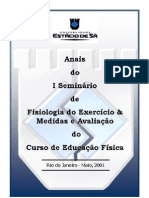 Anais I Seminário de Fisiologia - Univ. Estácio de Sá