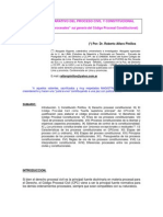 Analisis Comparativo Del Proceso Civil y Constitucional