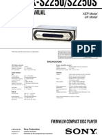 Service Manual: FM/MW/LW Compact Disc Player