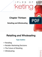 Chapter Thirteen: Retailing and Wholesaling