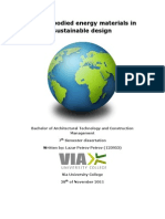 Low Embodied Energy Materials in Sustainable Design by Lazar Petrov