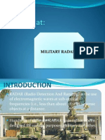 Slides On Military Radars