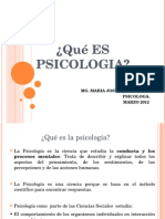 Que Es Psicologia