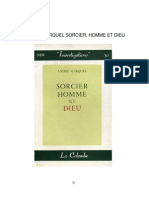 Andre KARQUEL SORCIER, HOMME ET DIEU