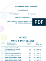 Unit08 DBMS