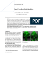 Particle-Based Viscoelastic Fluid Simulation