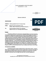 Memorandum: United States Environmental Protection Agency ' WASHINGTON, D.C. 20460