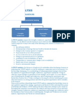 Swot Analysis Framework