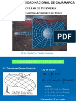 Electrostatica - Flujo Eléctrico y La Ley de Gauss