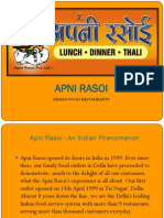 Franchise Presentation - Apni Rasoi