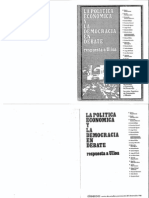 La Política Económica y La Democracia en Debate