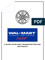 Wal-Mart - Org Structure and Strategy