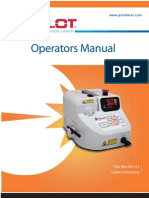 Pilot Laser Operator's Manual