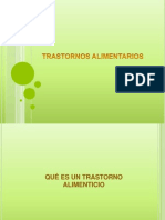 Trastornos Alimentarios