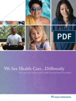 Kaiser Permanente Community Benefit Annual Report