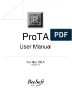 Prota User Manual