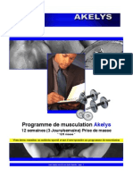 AKELYS - Programme 12-3 Prise de Masse