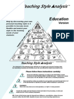 Teaching Style Questionnaires