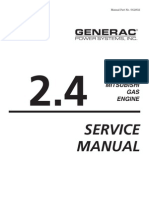 Service Manual: Mitsubishi GAS Engine