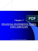 Chapter 3 Financial Statements, Taxes, & Cash Flow