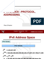 Ipv6 Basics: Protocol, Addressing: Piers O'Hanlon