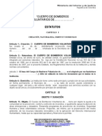 Estatutos Nacionales de Bomberos Aprobaado Acta 49 JNCB